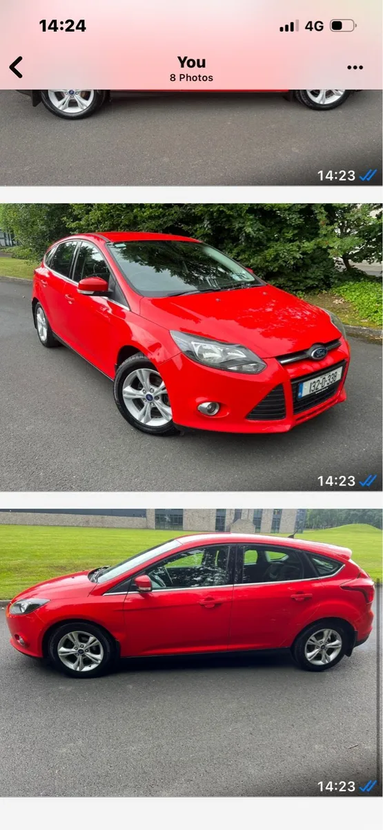 Red ford focus - Image 2