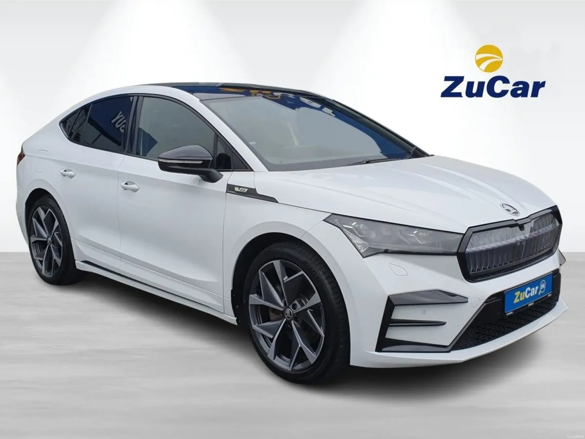 Skoda Enyaq VRS Pan Roof 80x 4WD 82kWh Auto - Image 1