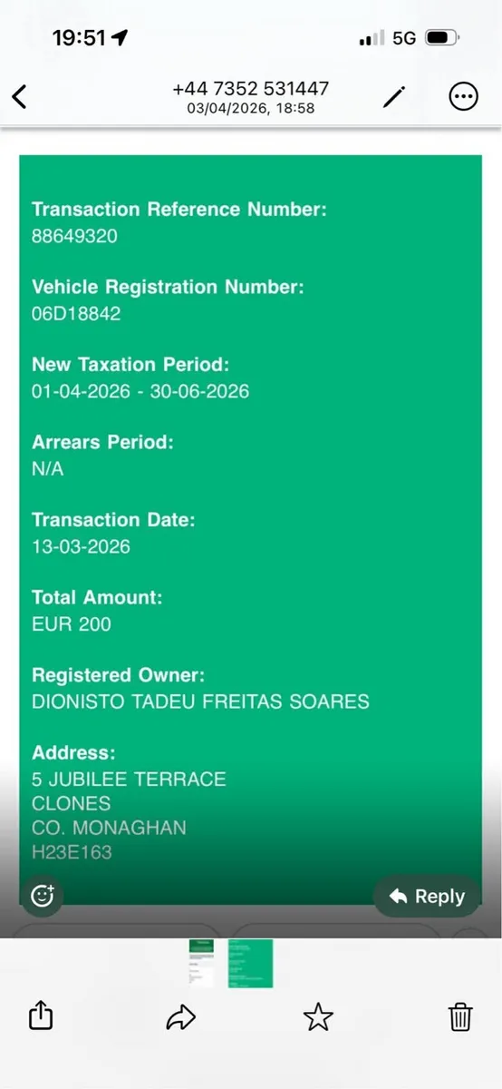 Audi A6 2.0TDI NCT & TAXED - Image 4