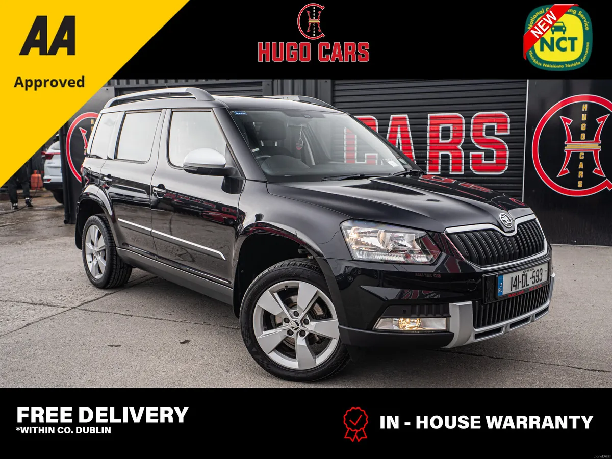 2014 Skoda Yeti 2.0tdi/New NCT/Irish/Warranty - Image 1