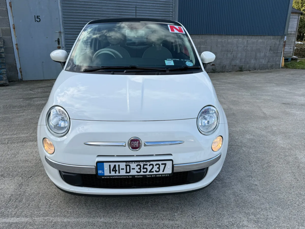 141 Fiat 500 1.2 Petrol Manual New NCT LOW Mileage - Image 4