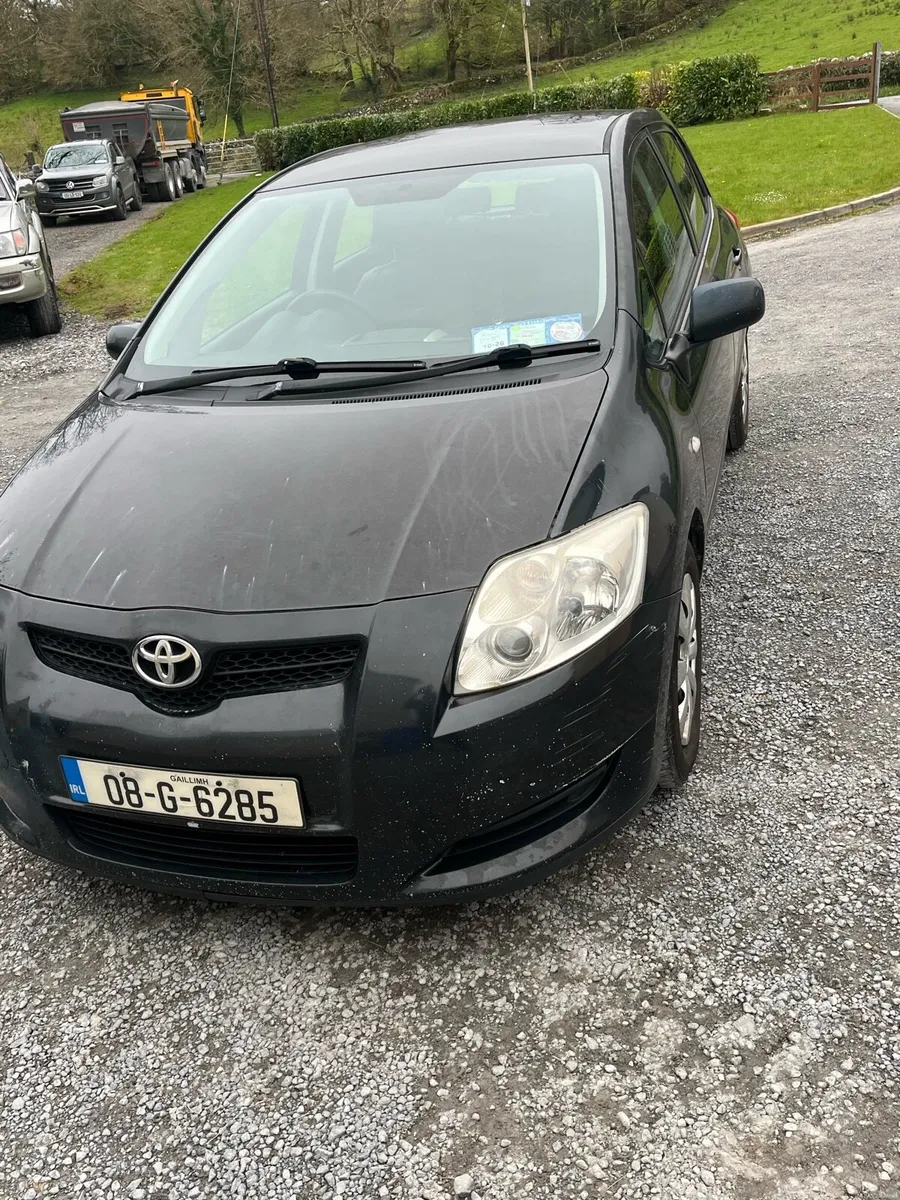 2008 Toyota auris 12 months nct 2 months tax - Image 2