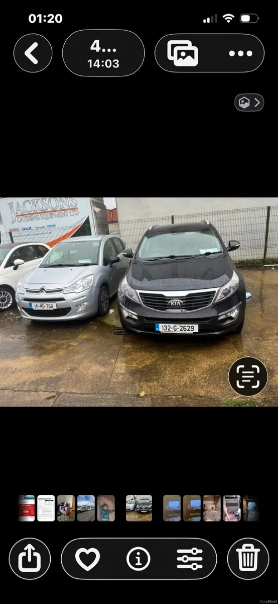 2013 Kia Sportage 2014 ctiorn c3 - Image 2