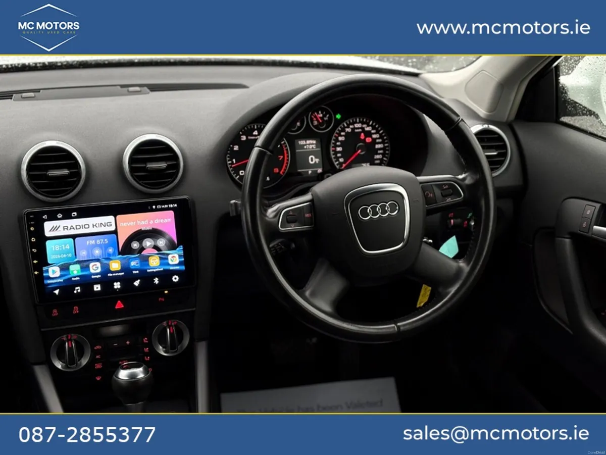 Audi A3 6 MONTH WARRANTY + NEW NCT - Image 2