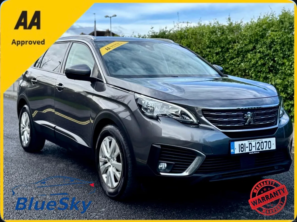 Warranty Peugeot 5008  7 Seater Petrol Low Mies - Image 1