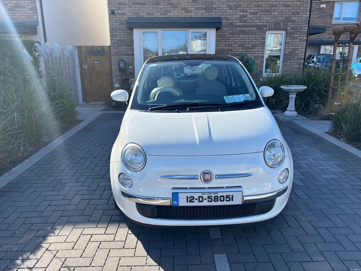2012 Fiat 500 1.2 Lounge “NCT + TAX” - Image 2