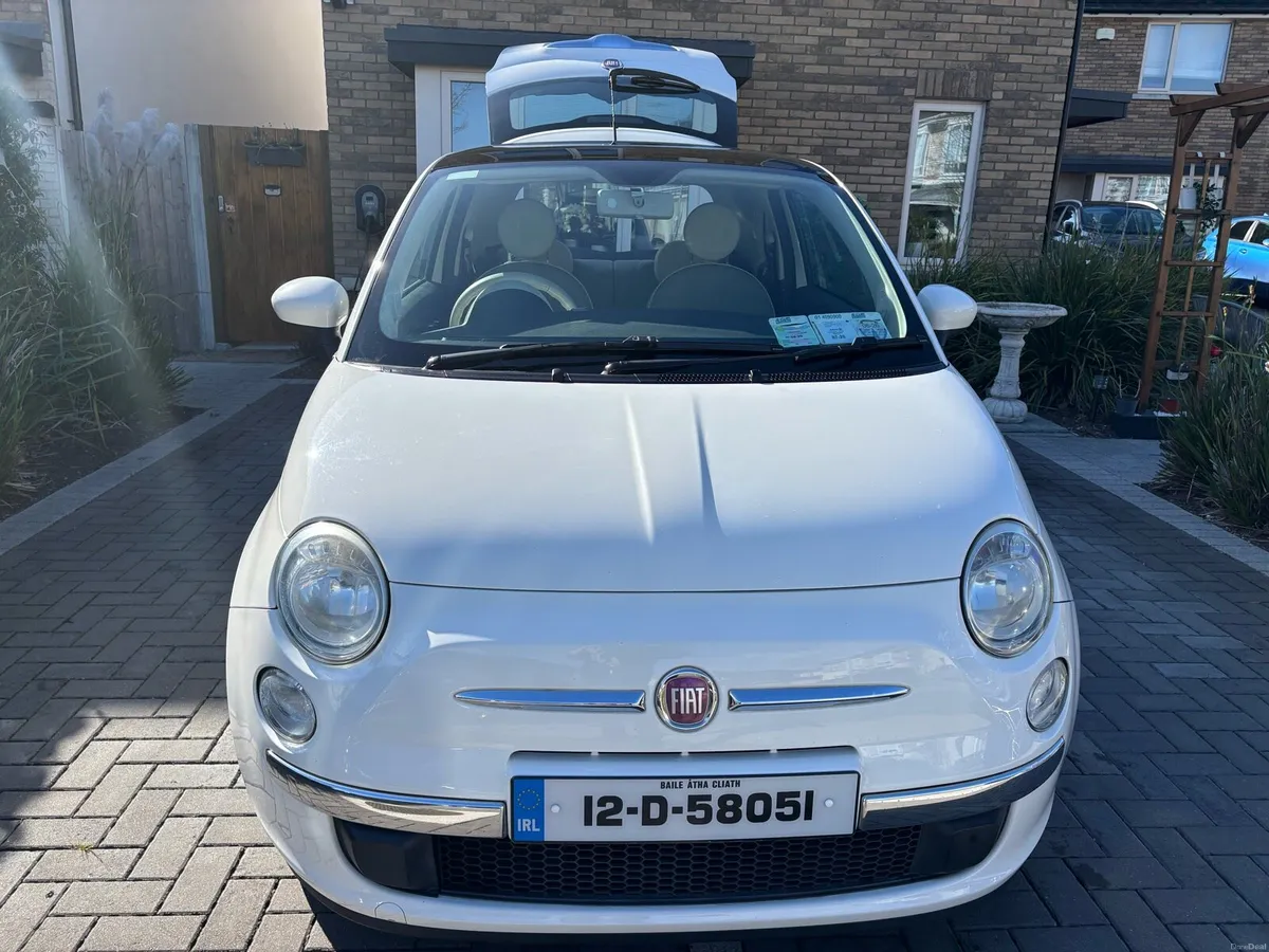 2012 Fiat 500 1.2 Lounge “NCT + TAX” - Image 1