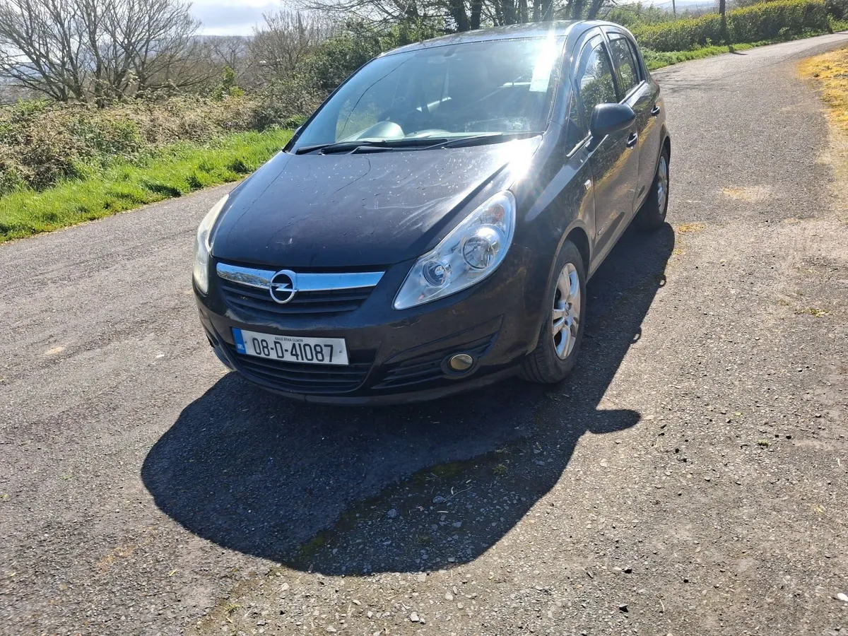 2008 Opel Corsa 1.2 petrol, nct 12/26, tax 6/26 - Image 3