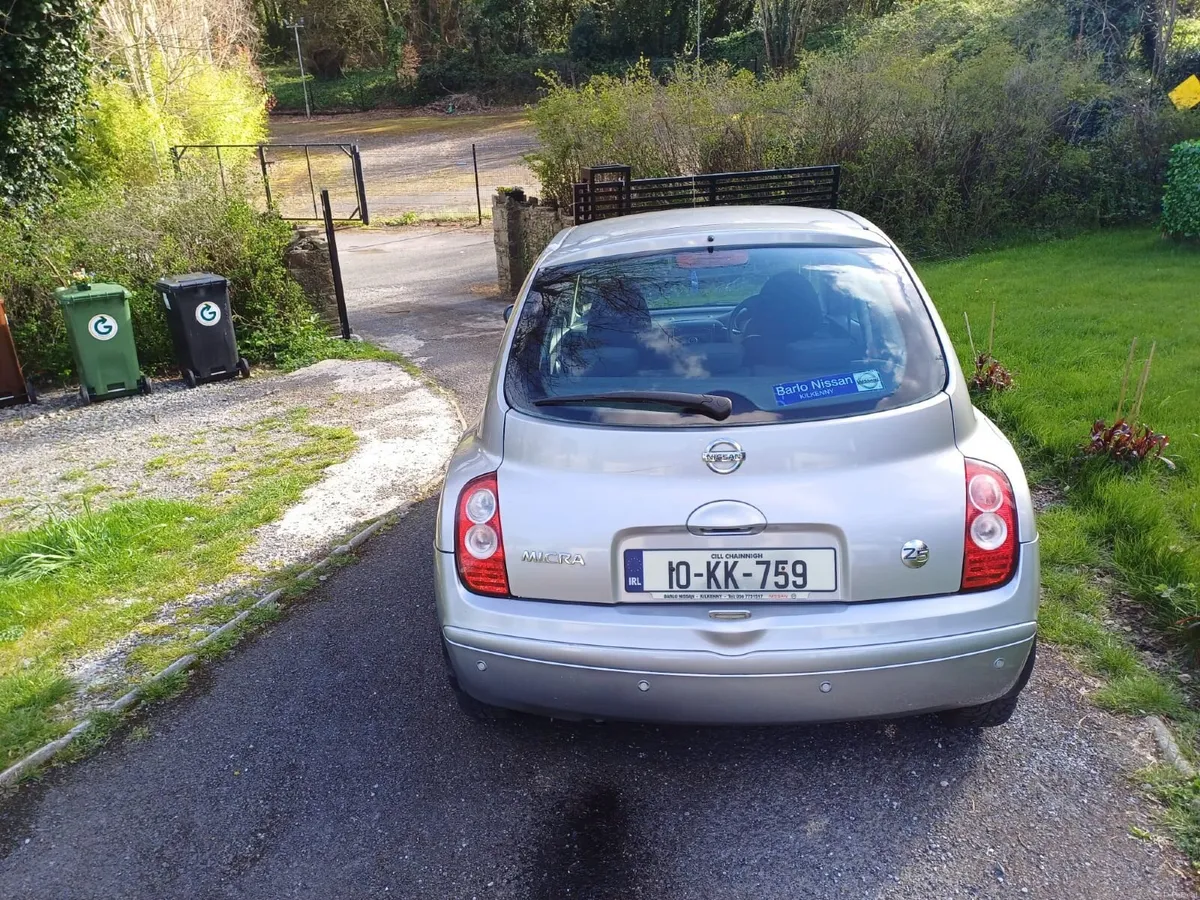 Nissan Micra 2010 - Silver - Image 3