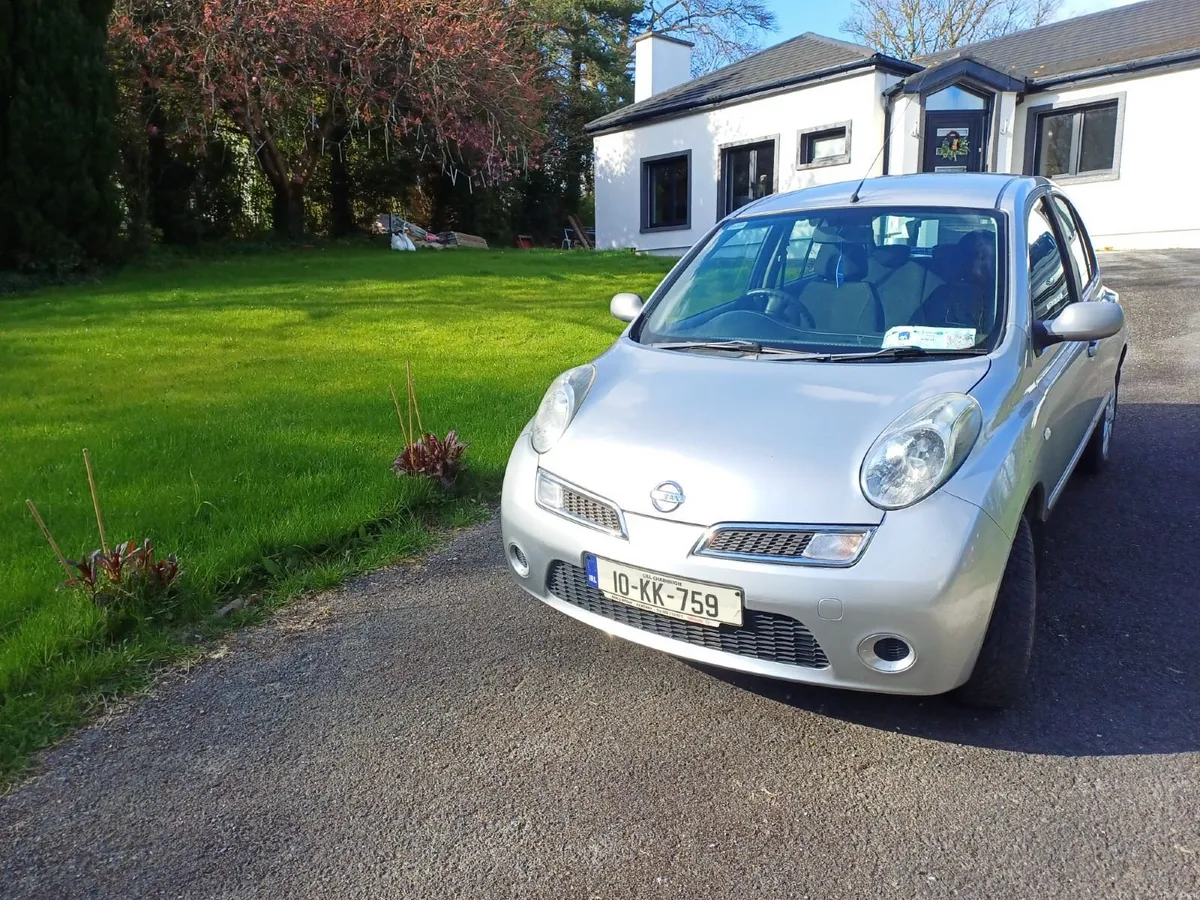 Nissan Micra 2010 - Silver - Image 1
