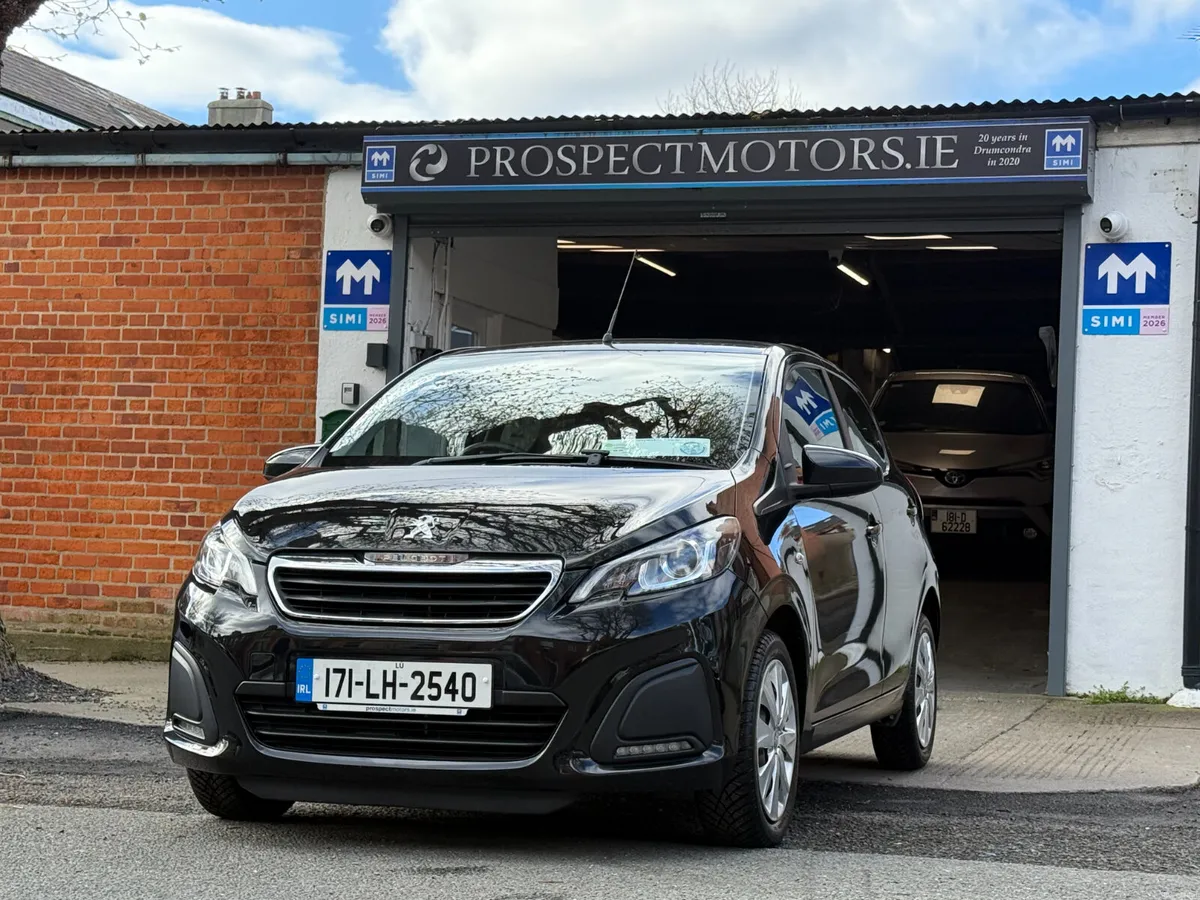 2017 Peugeot 108, 1.0 Active, 80kms, New Nct 04/28 - Image 1