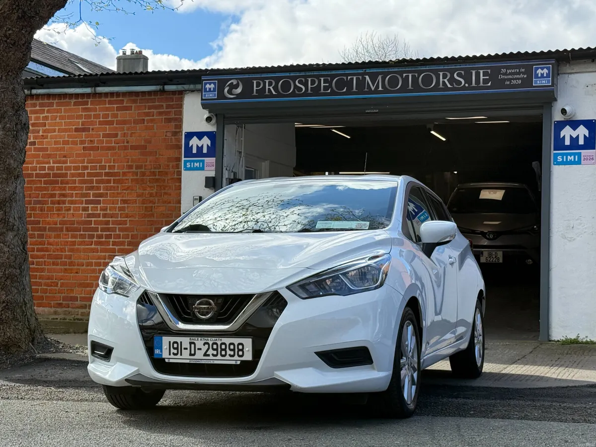2019 Nissan Micra, 1.0 SV, Only 87kms, New Nct, - Image 1