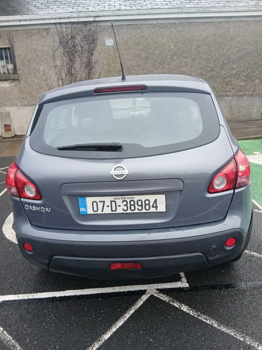 Nissan Qashqai 2007 low mileage NCT & TAX - Image 3