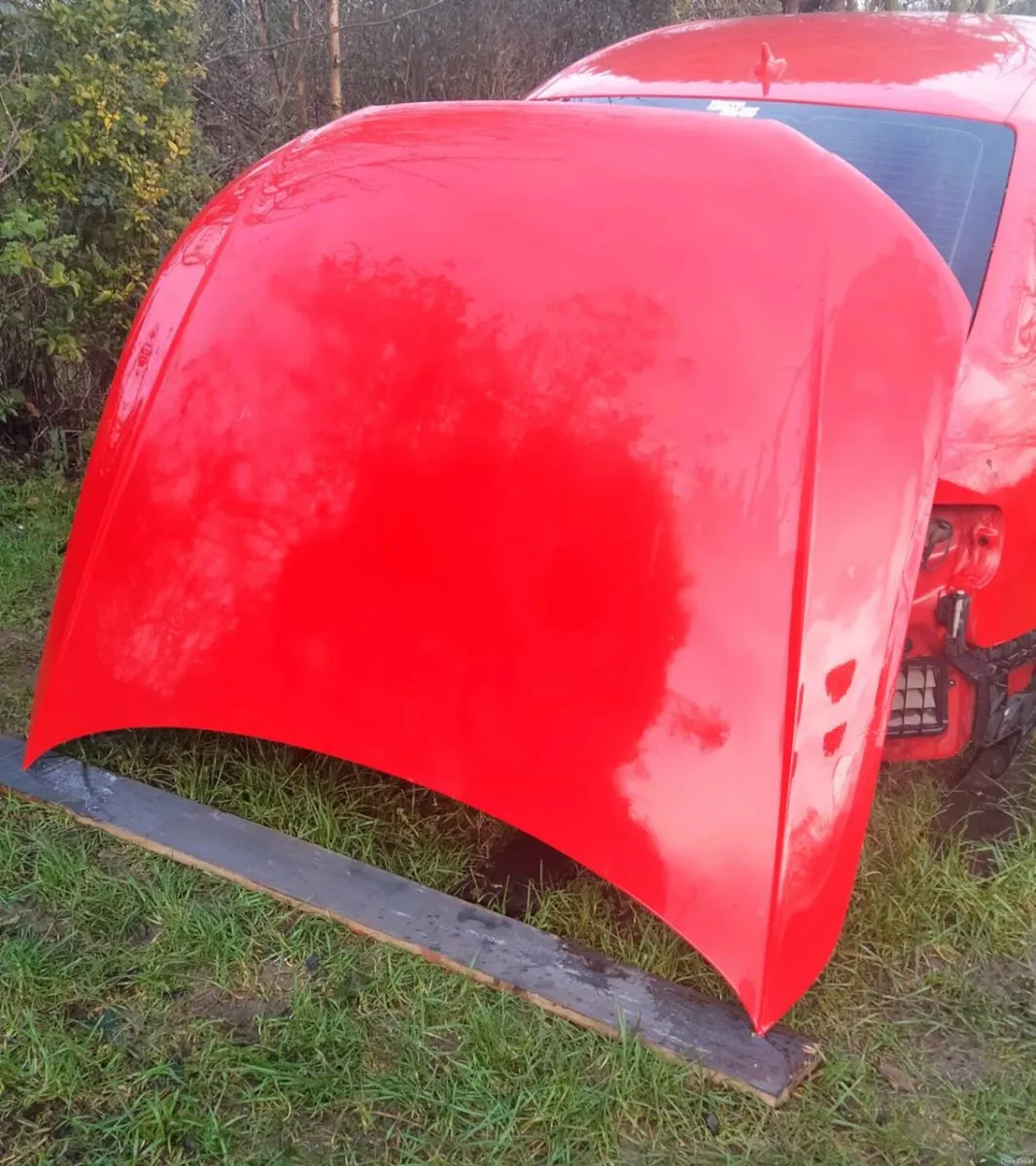 Audi A4 B8 Bonnet and Doors Red Immaculate. - Image 2