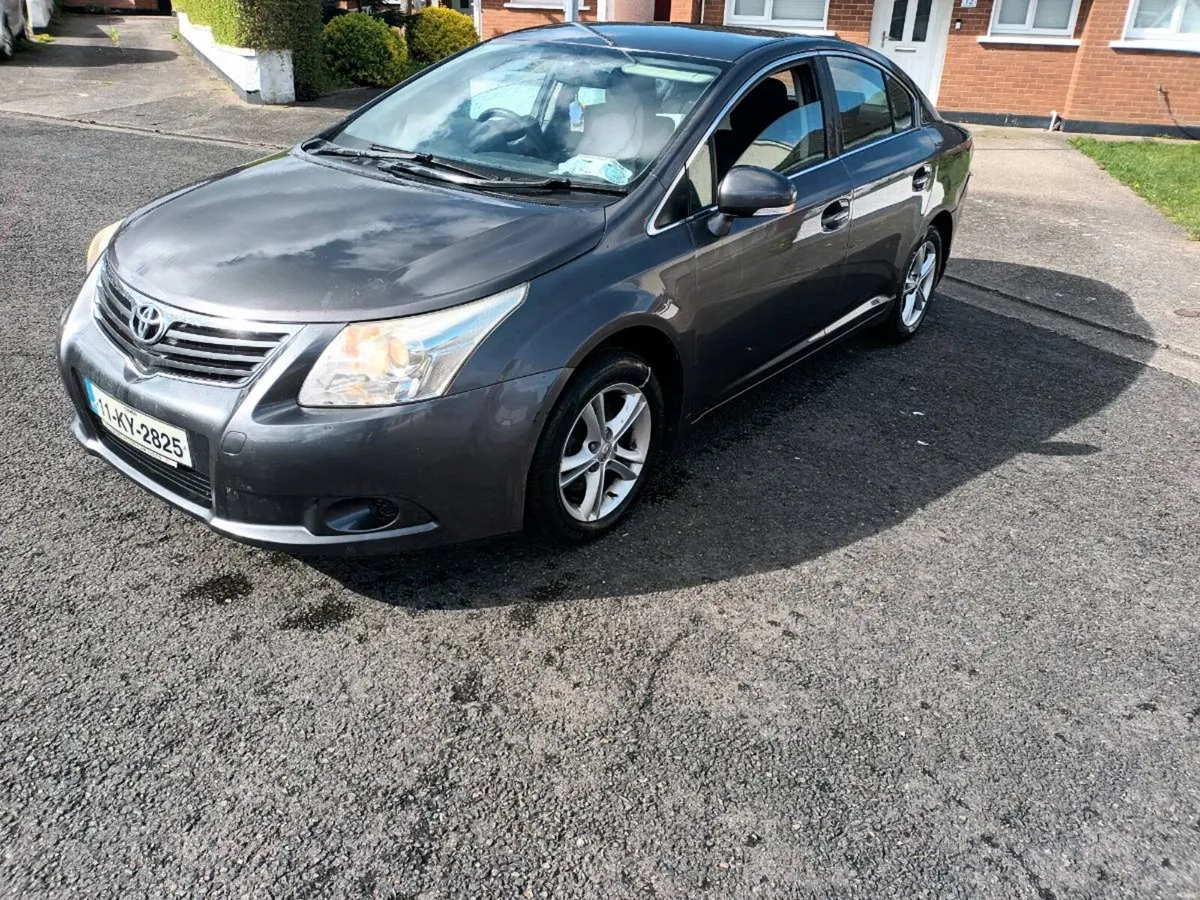 2011 Toyota avensis 2,0 d4d diesel NCT 7 /26 - Image 1