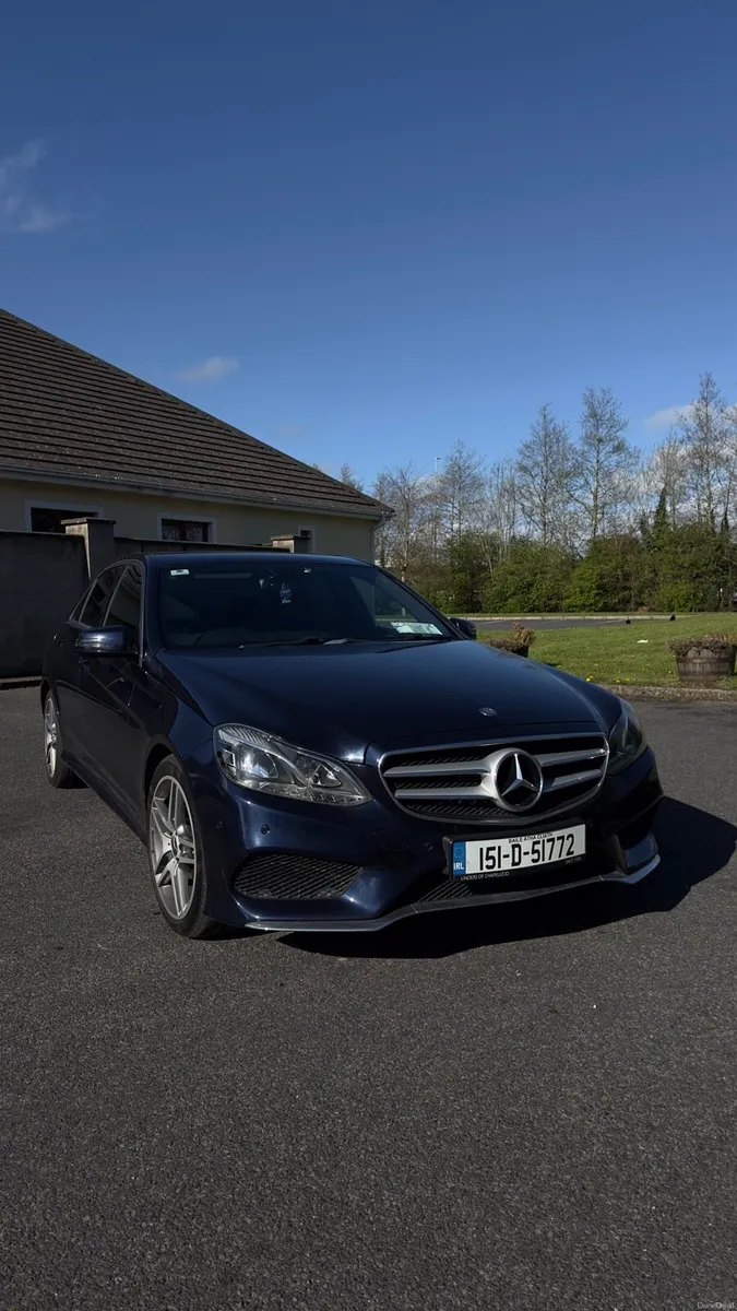 Mercedes Benz E220 Bluetec AMG line 94.5k miles - Image 1