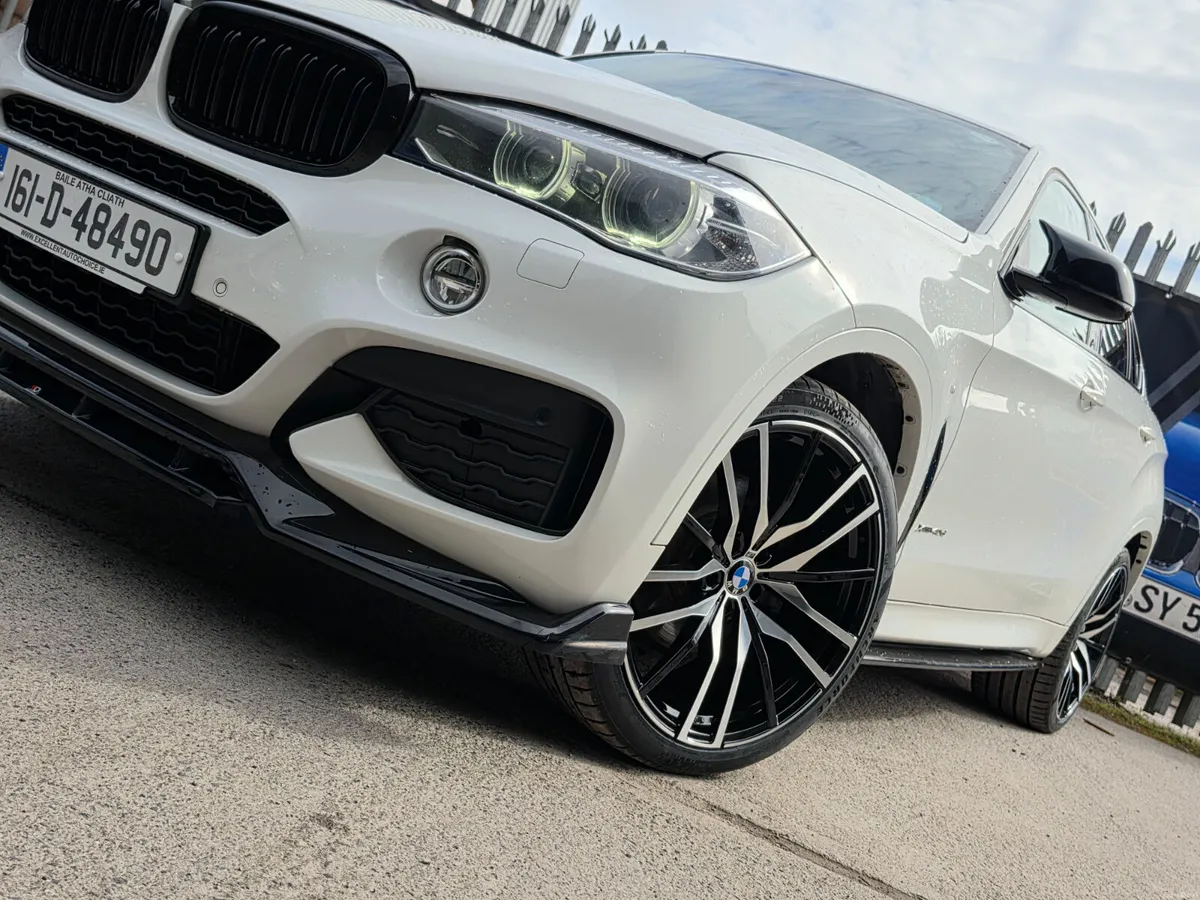BMW X6 2016 40D M-SPORT WHITE IMMACULATE - Image 5