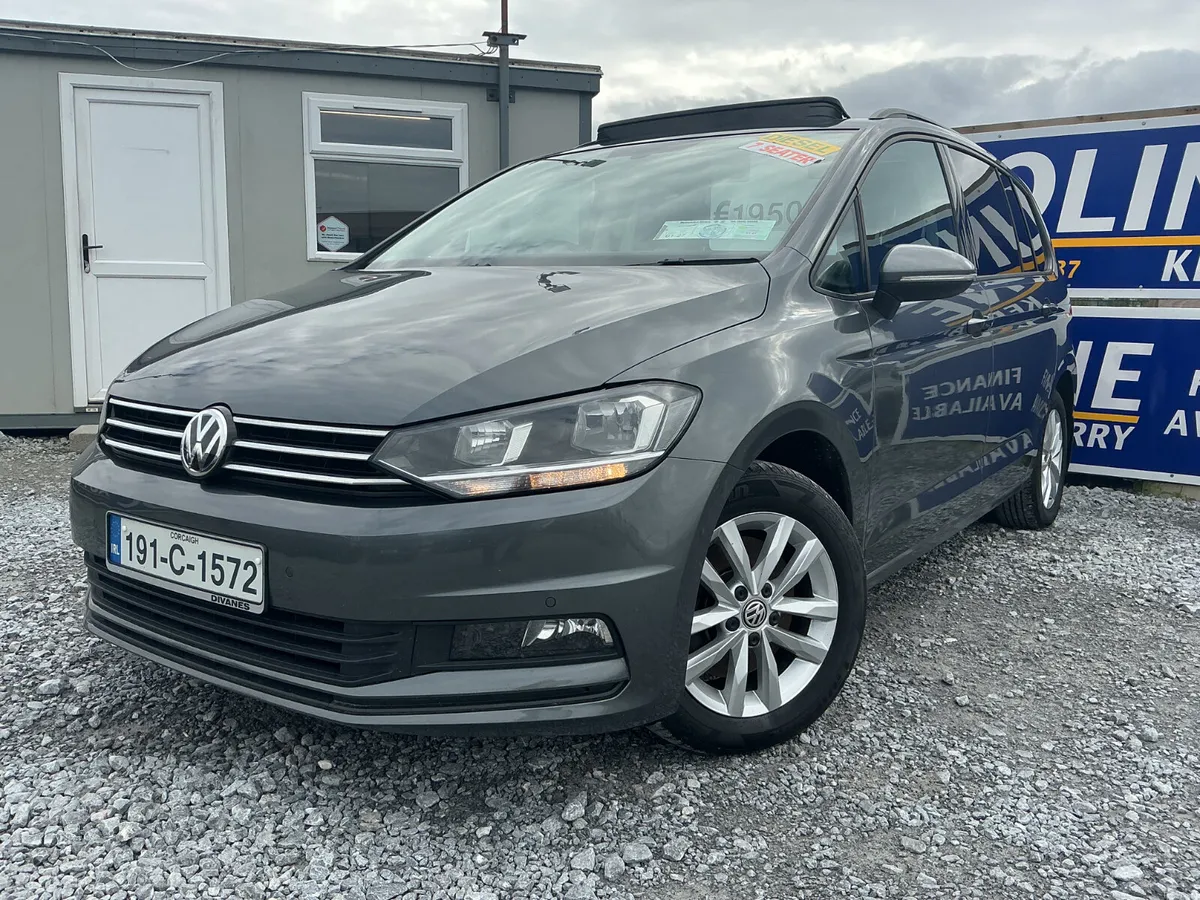 2019 VW TOURAN 1.6 TDI 7 SEATER SUNROOF SPOTLESS - Image 2