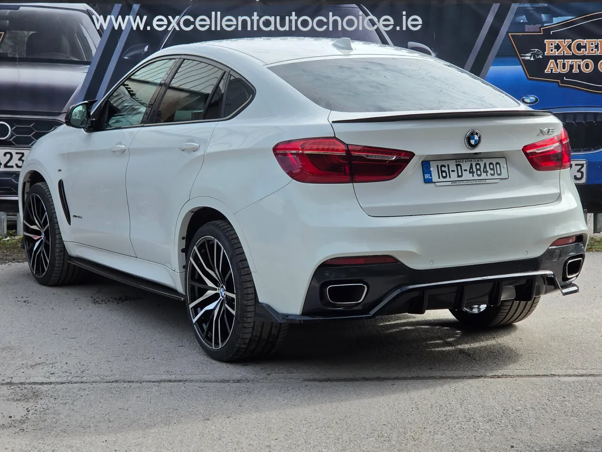 BMW X6 2016 40D M-SPORT WHITE IMMACULATE - Image 3