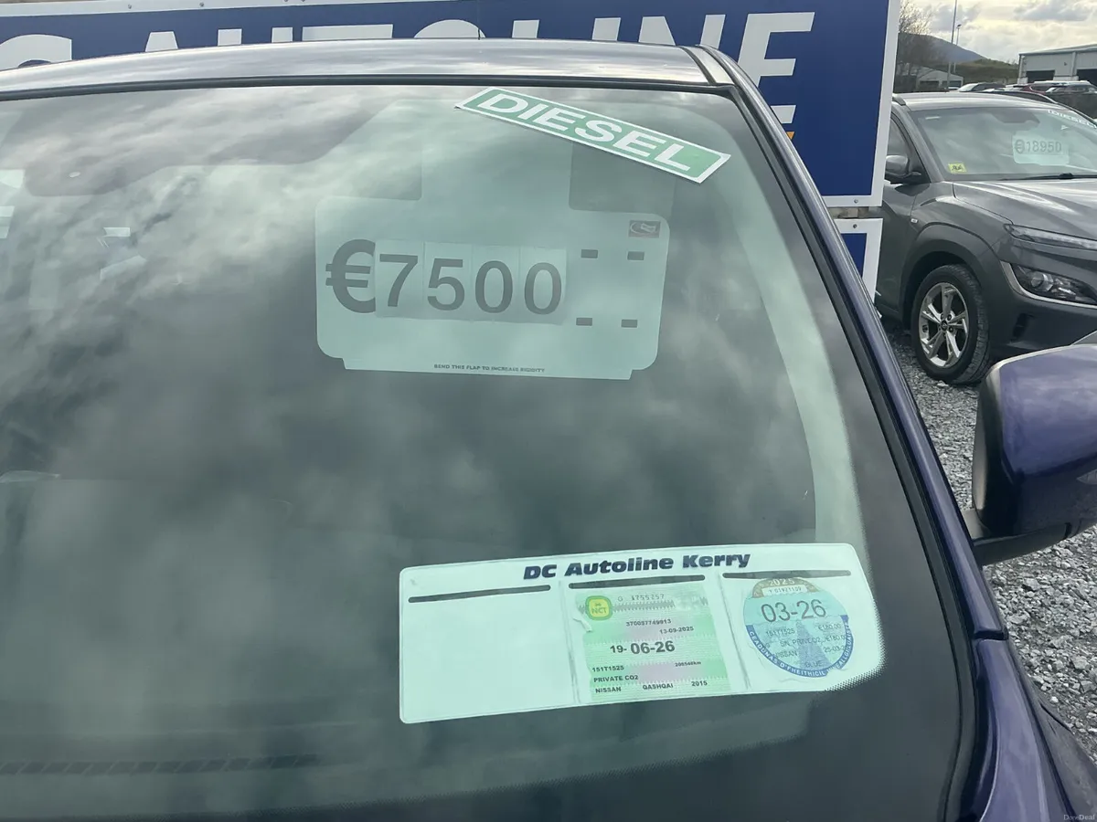 2015 NISSAN QASHQAI 1.5  NEW NCT 6/27 TAXED - Image 4