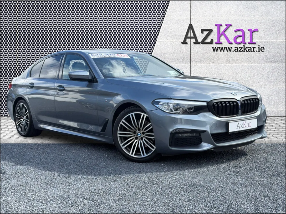 BMW 5-Series 2019 M-SPORT 2.0D AUTOMATIC 190BHP €1 - Image 1