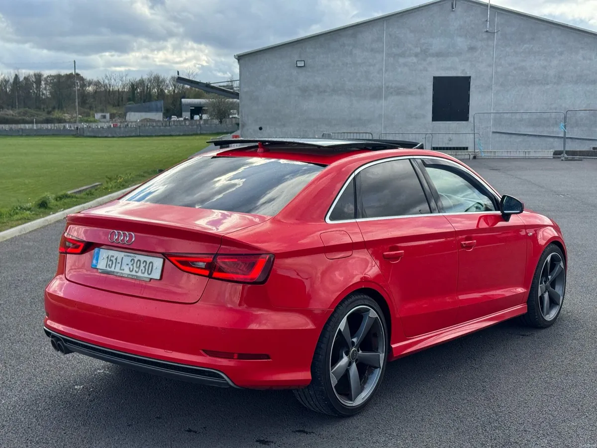 Audi a3 saloon 2015 S Line pan roof - Image 4