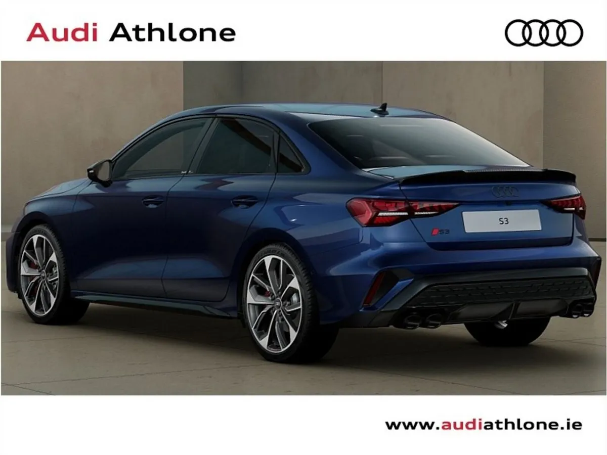 Audi S3 Saloon 2.0TFSI 329BHP 420Nm quattro S-Tron - Image 3