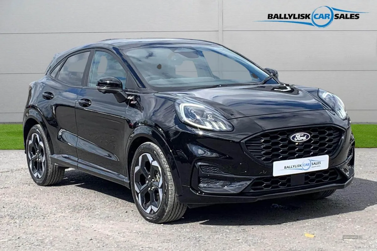 Ford Puma 1.0T 125PS ST-Line X in Agate Black with - Image 1