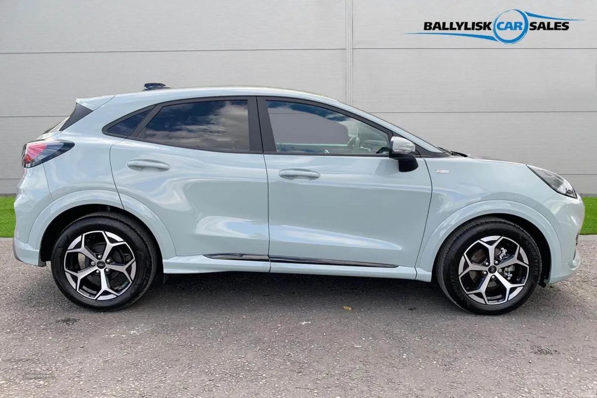 Ford Puma 1.0T 125PS ST-Line Auto in Cactus Grey w - Image 3