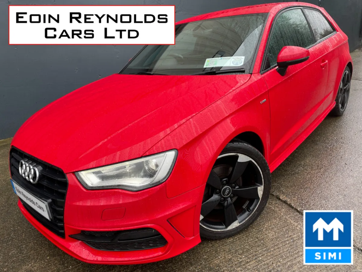 Audi A3 S LINE BL-ED TDI 110 1.6 3dr LOW KMS! - Image 1