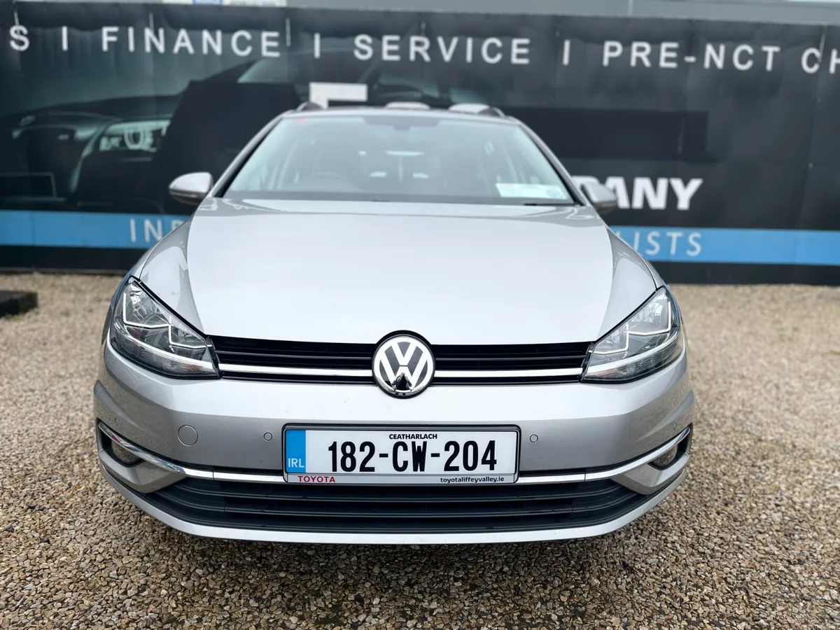 VW GOLF, 2018, 1.6TDI, LOW KMS, 2 YEAR NCT - Image 2