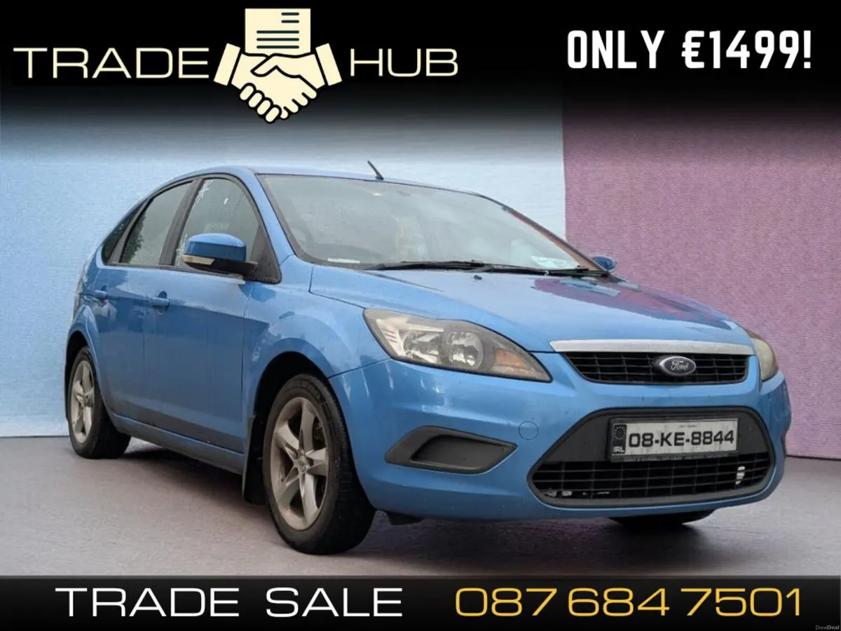 NEW NCT! 2008 Ford Focus  1.4 Petrol - Image 1