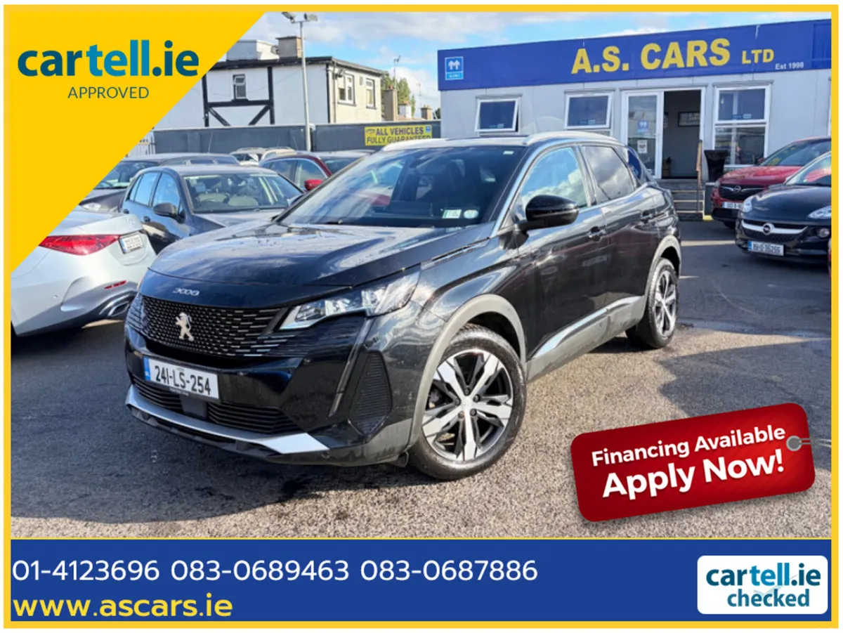 Peugeot 3008 GT AUTOMATIC 1.5 ** 1 OWNER  IRISH CA - Image 1
