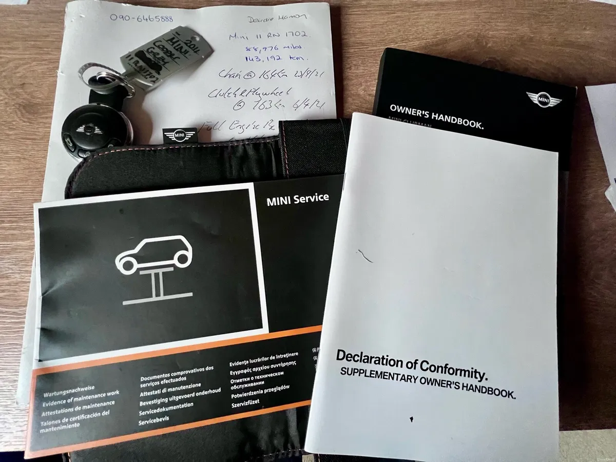 2011 Mini Cooper 1.6d FSH Nct 27 Tax Sep 26 - Image 4