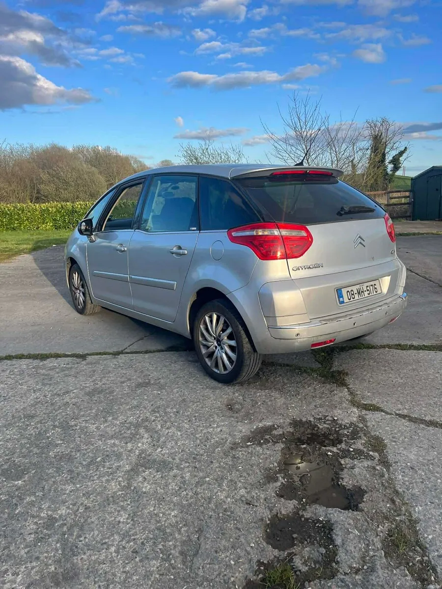 2008 Citroen c4 Picasso automatic 1.6 nct 08/26 - Image 2