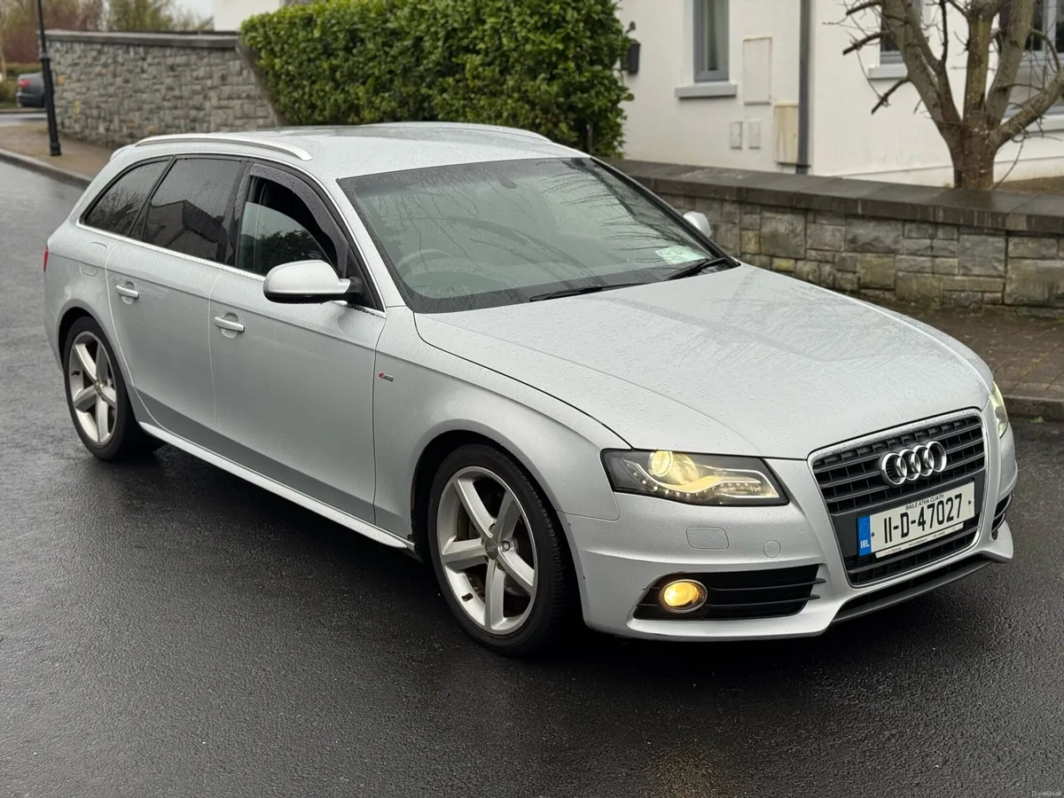 Audi a4 2011 Sline Estate 2.0TDI NCT 10/26 - Image 1