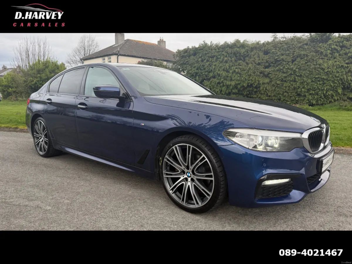 BMW 5-Series 2.0D M-Sport**Irish Car**Nappa Leathe - Image 1