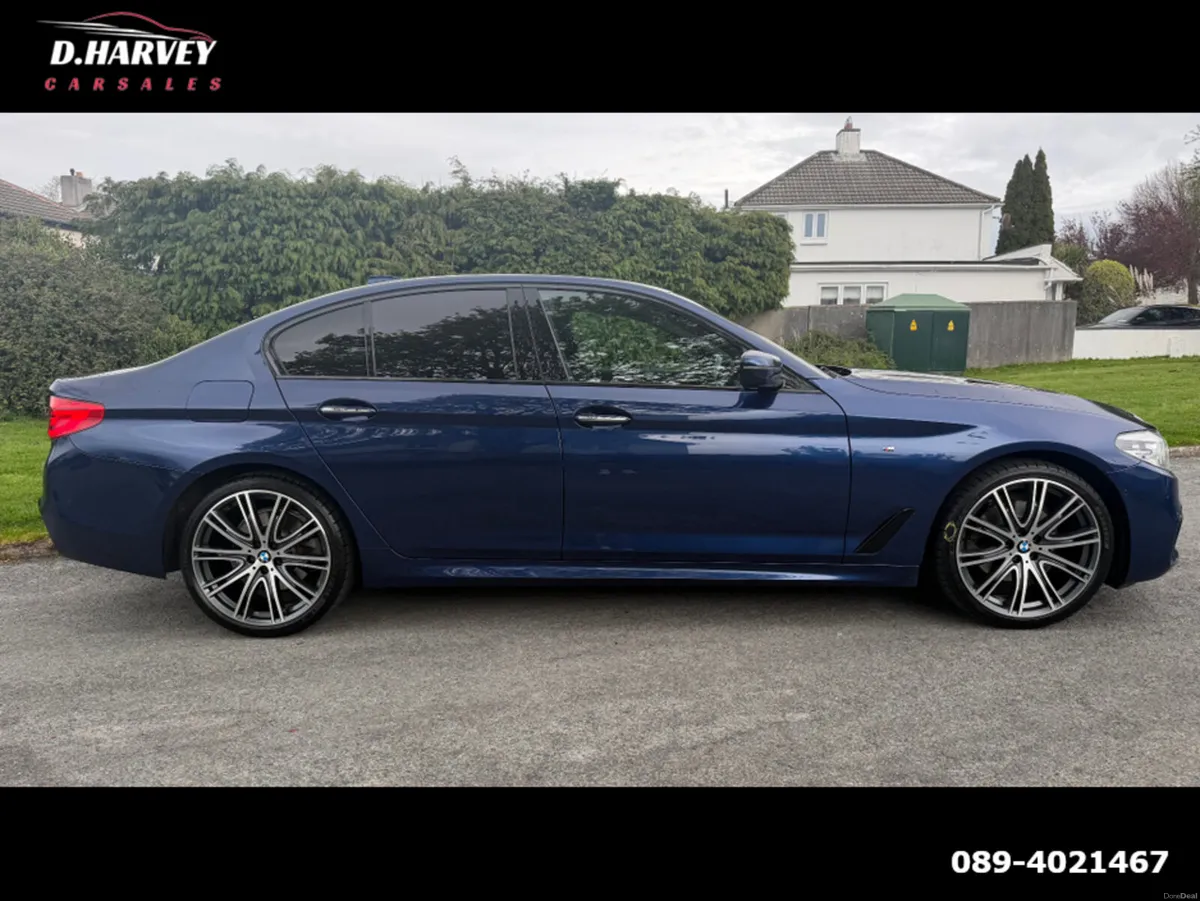 BMW 5-Series 2.0D M-Sport**Irish Car**Nappa Leathe - Image 2