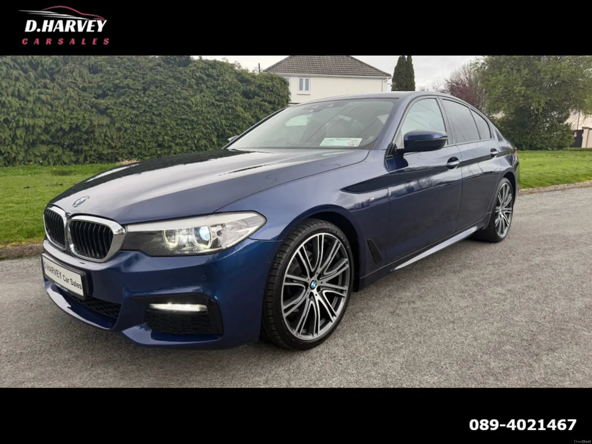 BMW 5-Series 2.0D M-Sport**Irish Car**Nappa Leathe - Image 4