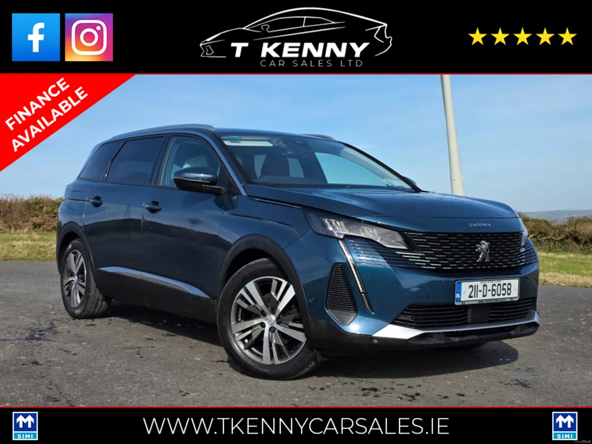Peugeot 5008 FL ALLURE 1.2 130 AUTO 4DR FROM €103P - Image 1