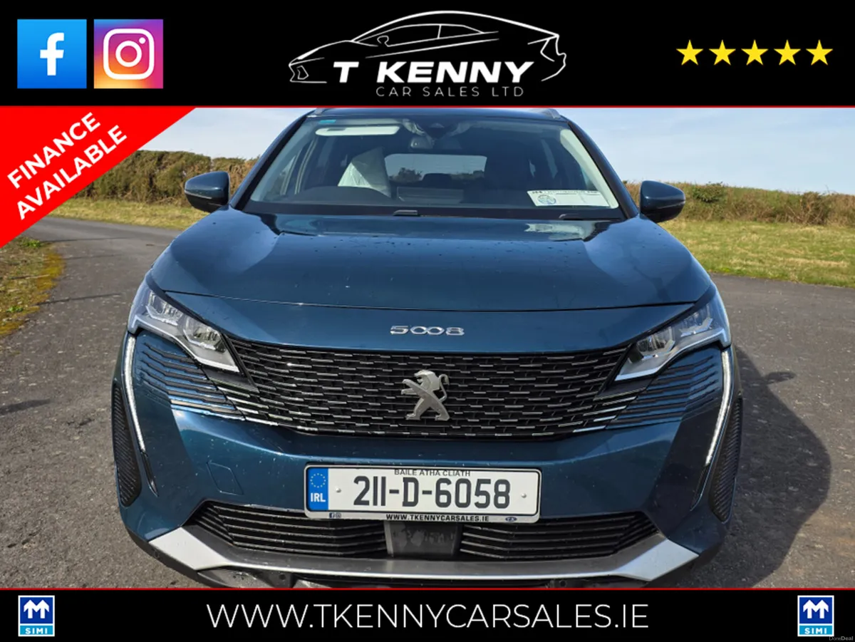 Peugeot 5008 FL ALLURE 1.2 130 AUTO 4DR FROM €103P - Image 2