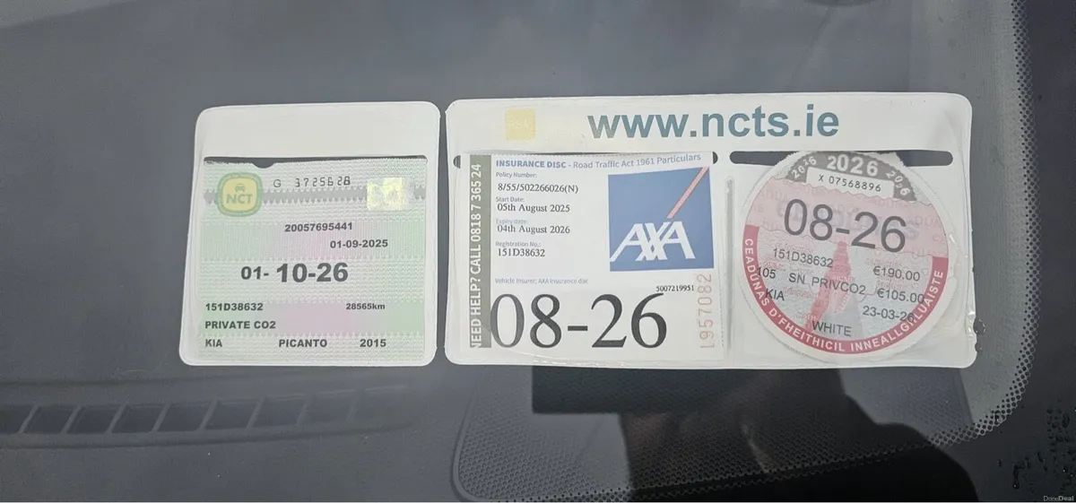 2015 Kia picanto “”” 28500 KMS””” - Image 4