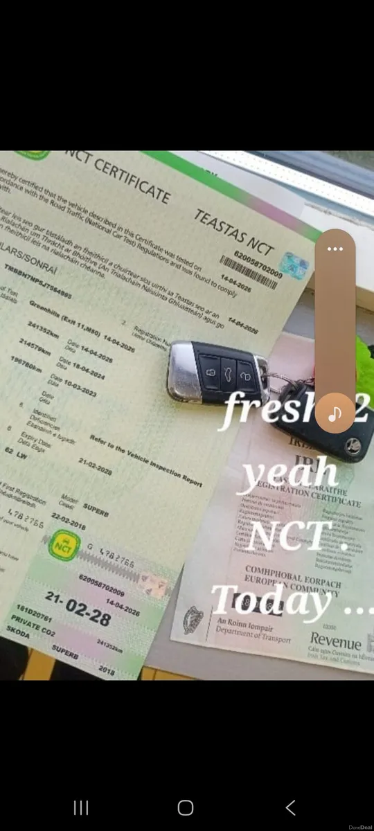 SKODA SUBERB SportLine DSG tax& . NEW NCT! - Image 2