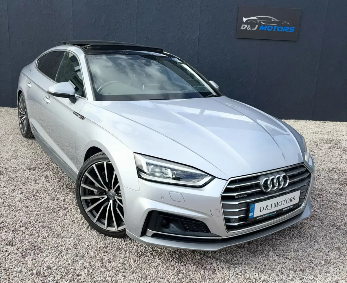 Audi A5 S Line 252ps Quattro 2.0 TFSi  Pan Roof - Image 1