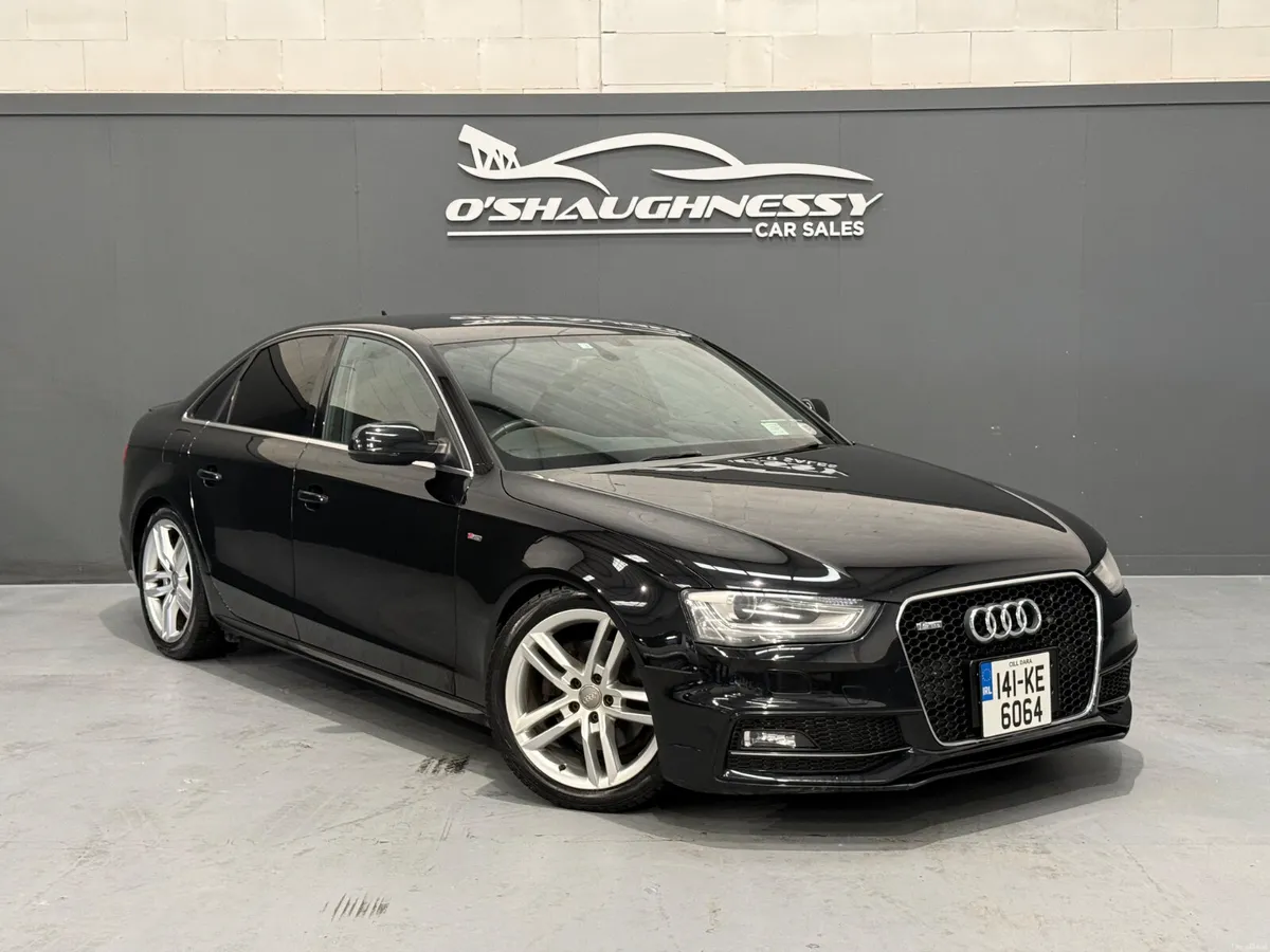 Audi A4 2014 S-Line Auto NCT TAX €12950 - Image 1