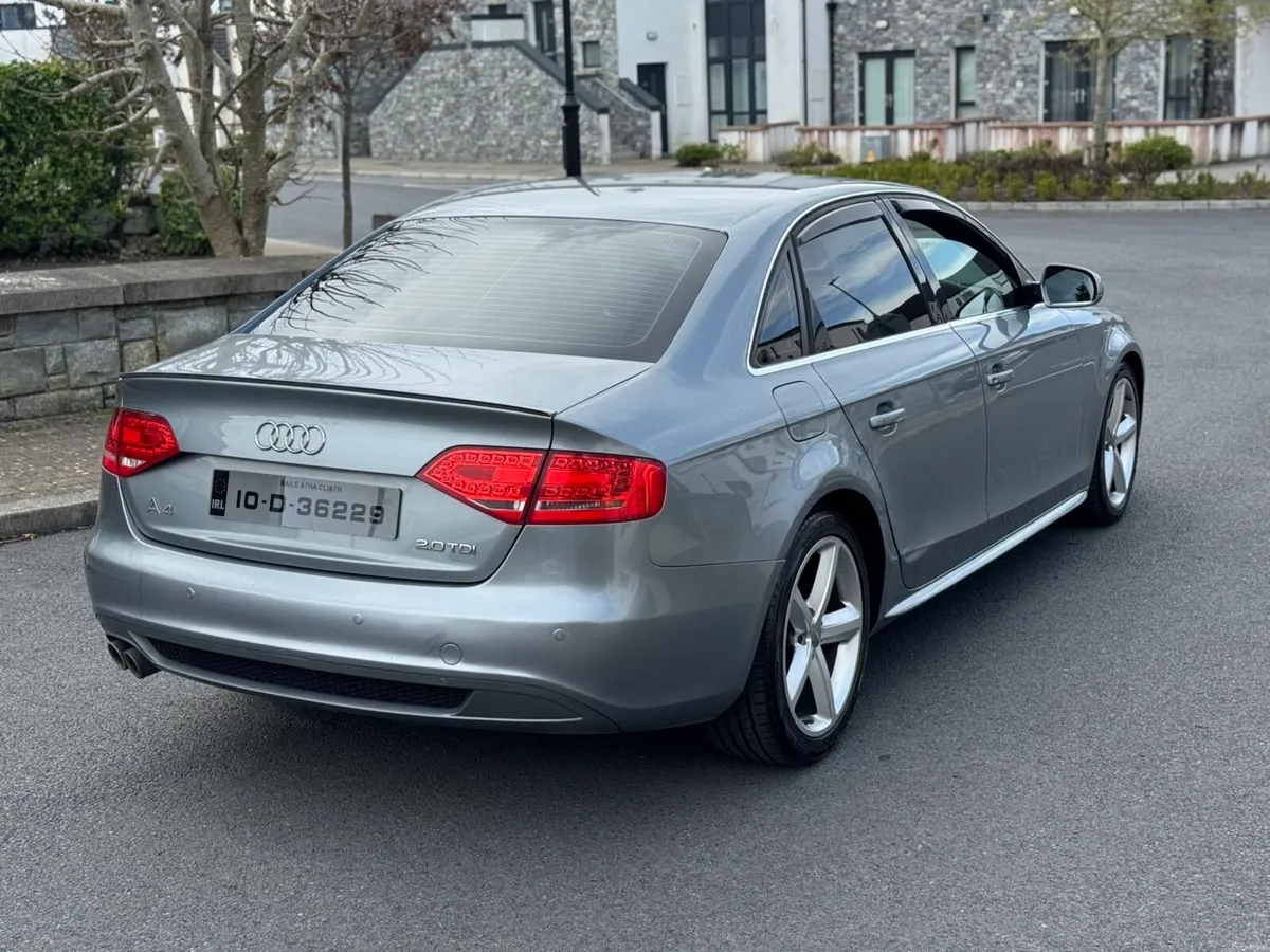 AUDI A4 2.0 TDI SLINE 2010 NCT AND TAX - Image 4