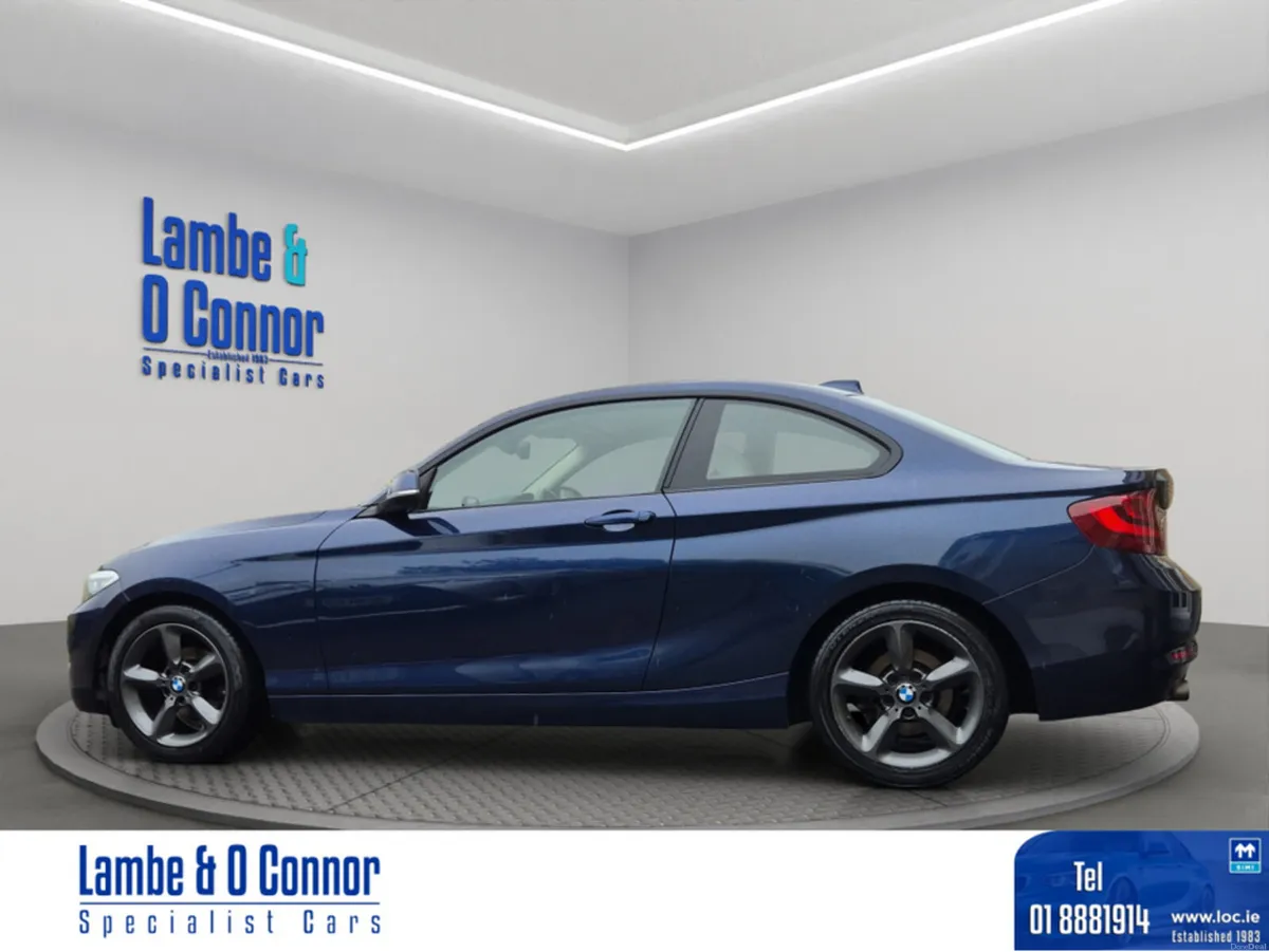 BMW 2-Series 218D SE COUPE *** BLUE MET / CREAM LE - Image 2