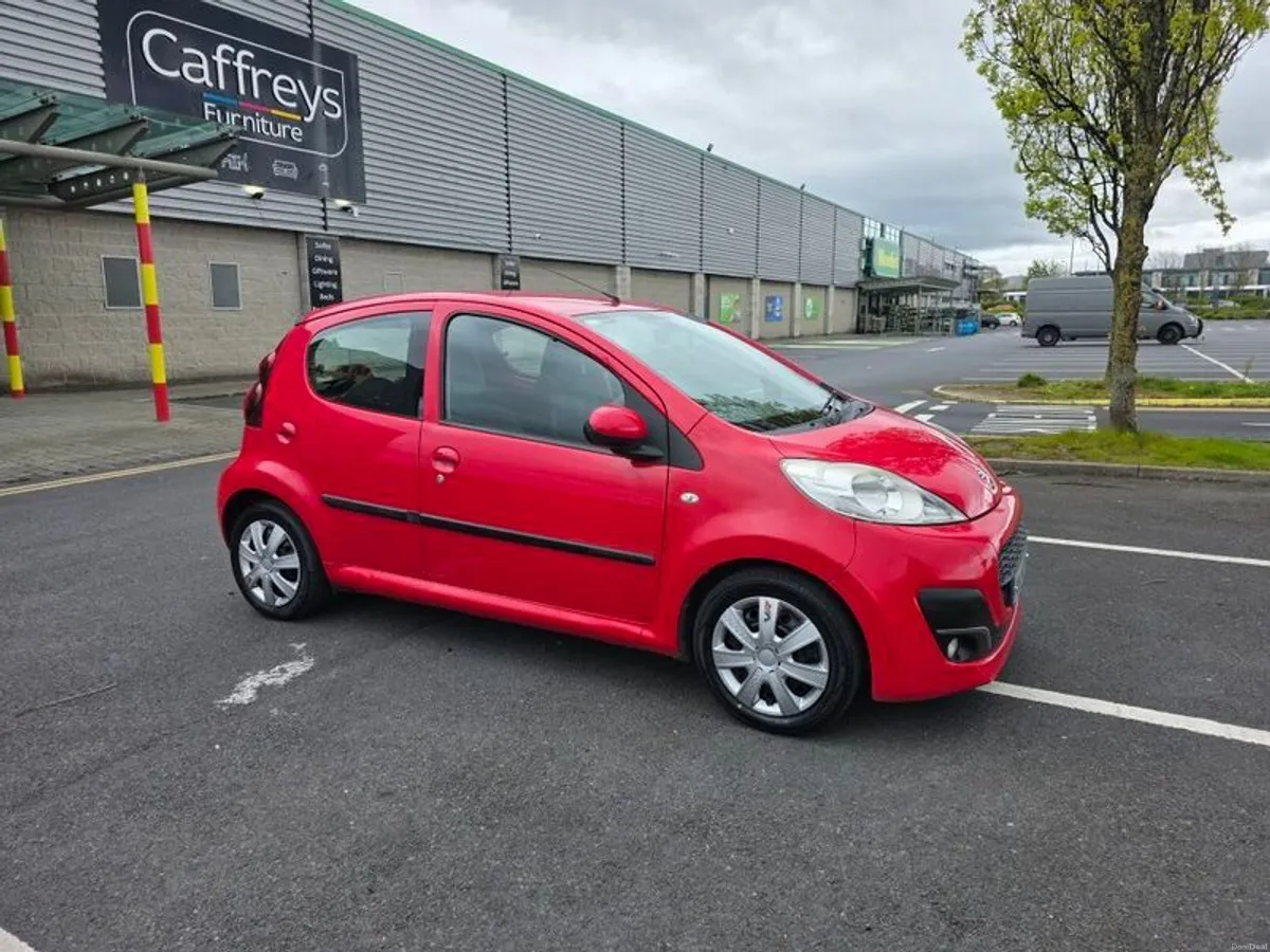 2014 Peugeot 107 1ltr with New Nct and Tax - Image 1