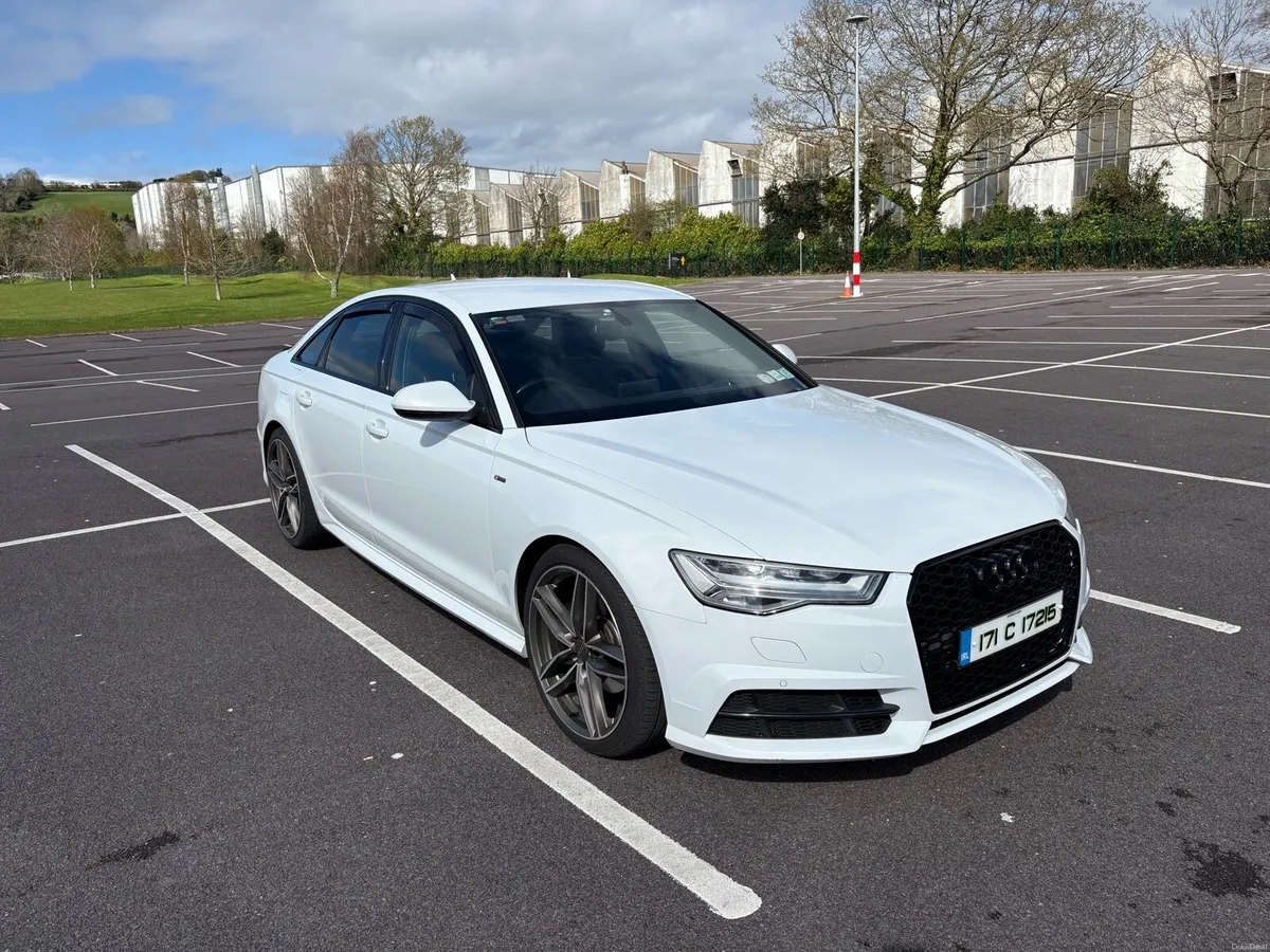 2017 AUDI A6 2.0L TDI AUTO SLINE ULTRA 190 BLACK E - Image 1