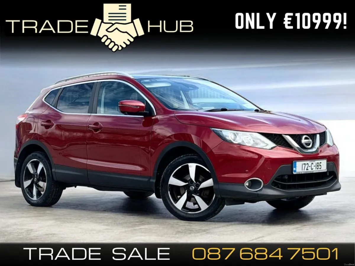 2017 Nissan Qashqai 1.5 Diesel Warranty available - Image 1